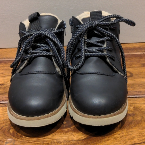 Zara Sherpa lined boots SZ 25 (toddler 8) - Picture 3 of 12